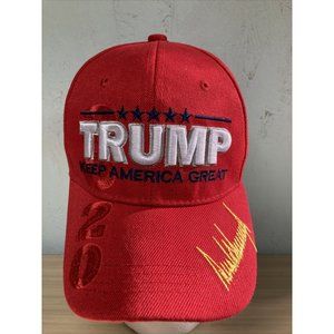 Donald Trump 2020 Keep America Great Baseball Hat Shadow 3D Signature Cap Stars